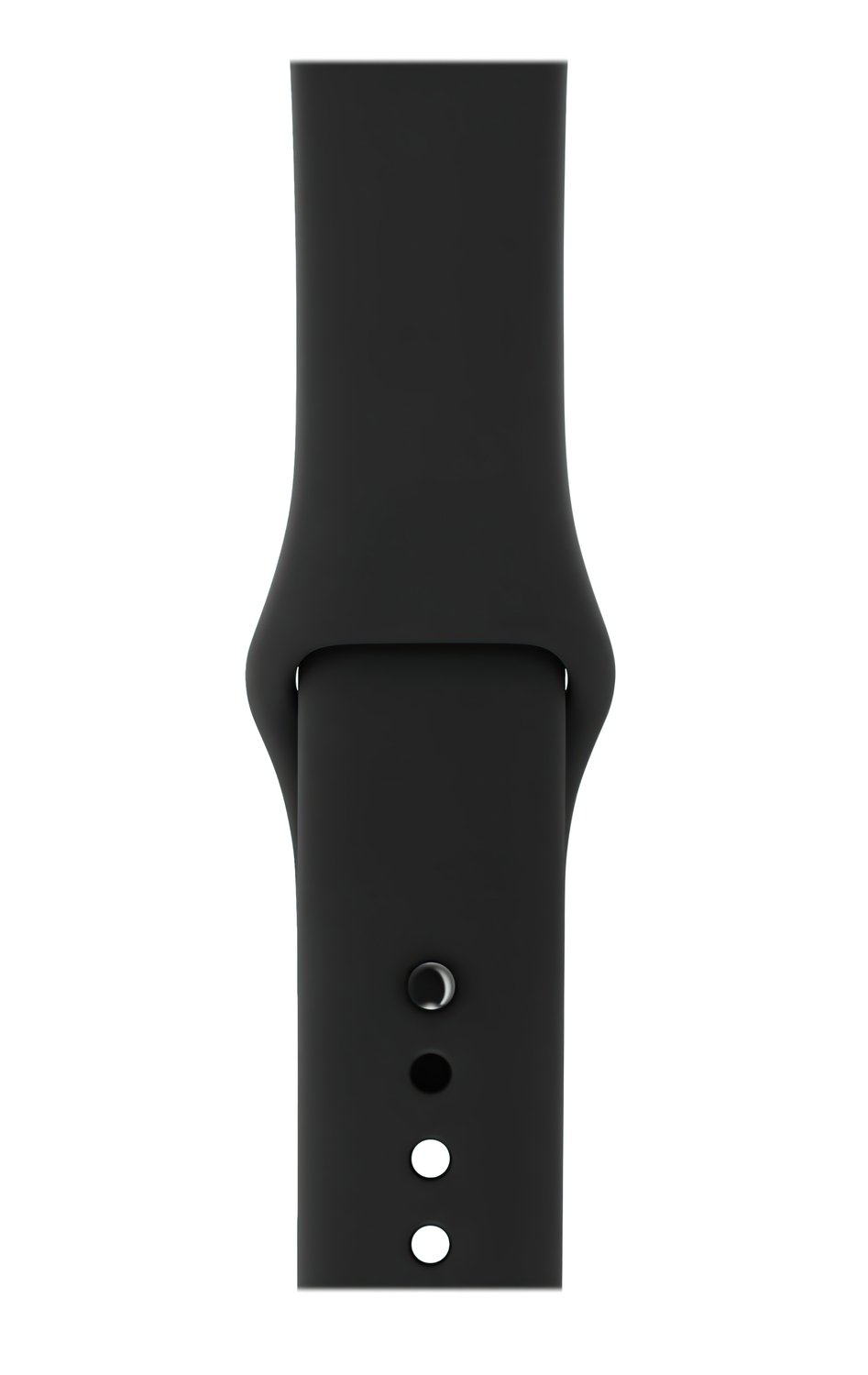 Смарт-часы Apple Watch Series 3 GPS 38mm Space Grey Aluminium Case with Black Sport Band (MTF02FS/A) фото 