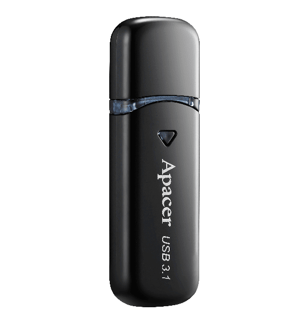  Накопичувач USB 3.0 APACER AH355 64GB Black (AP64GAH355B-1) фото