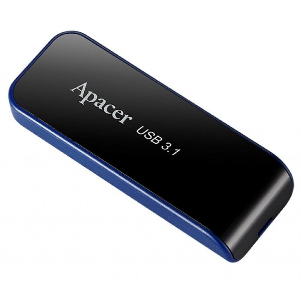  Накопичувач USB 3.0 APACER AH356 64GB Black (AP64GAH356B-1) фото