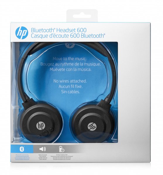 Hp stereo bluetooth headset