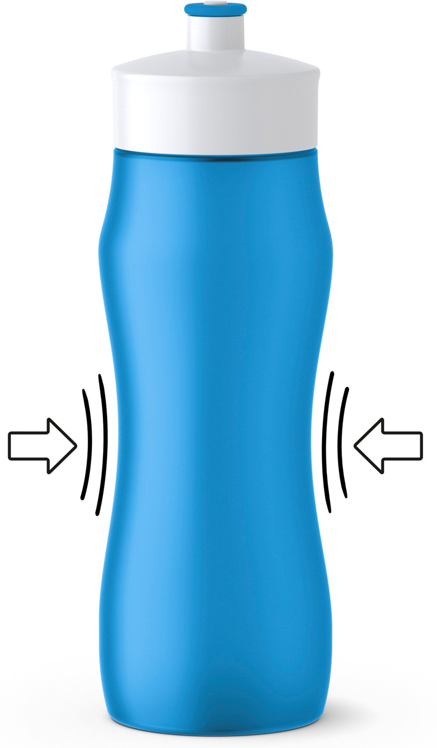 Бутылка Tefal спортивная, синяя 0,6 л (K3200312) фото 