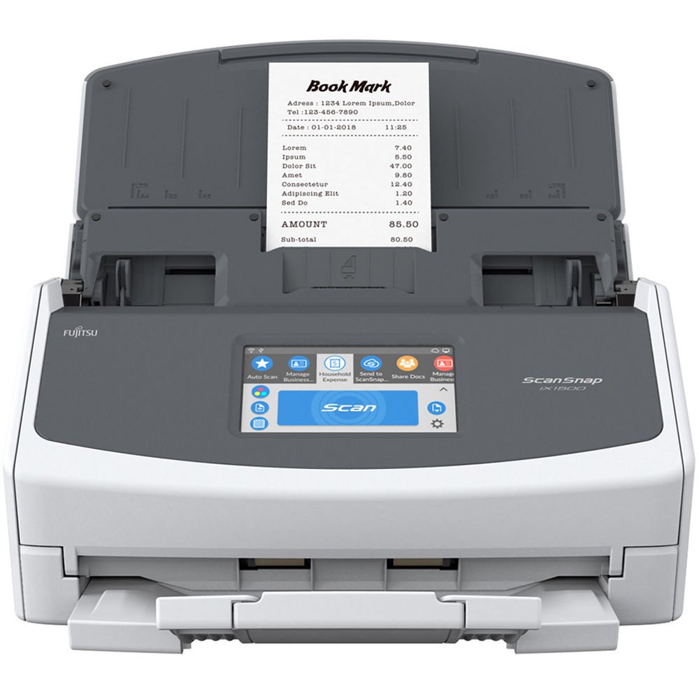 Документ-сканер A4 Fujitsu ScanSnap iX1500 (PA03770-B001) фото 