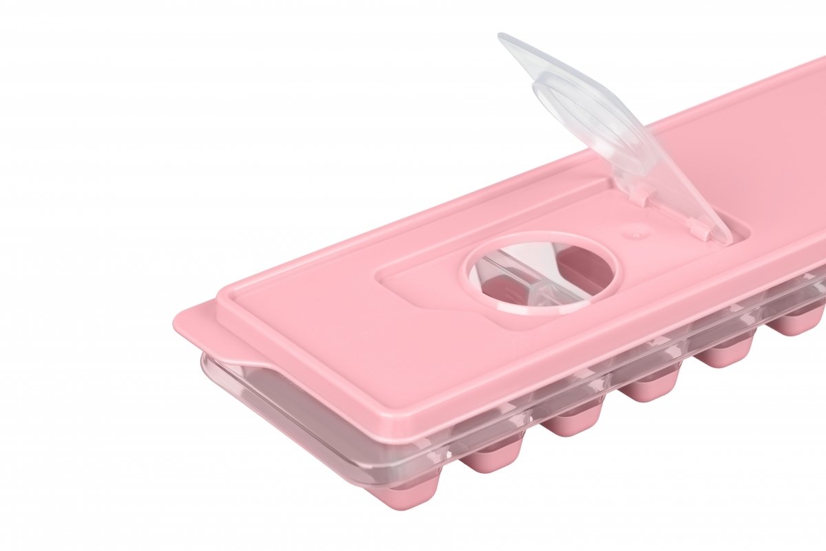 Форма для льда Ardesto Fresh Stick розовая с крышкой (AR1102PP) фото 