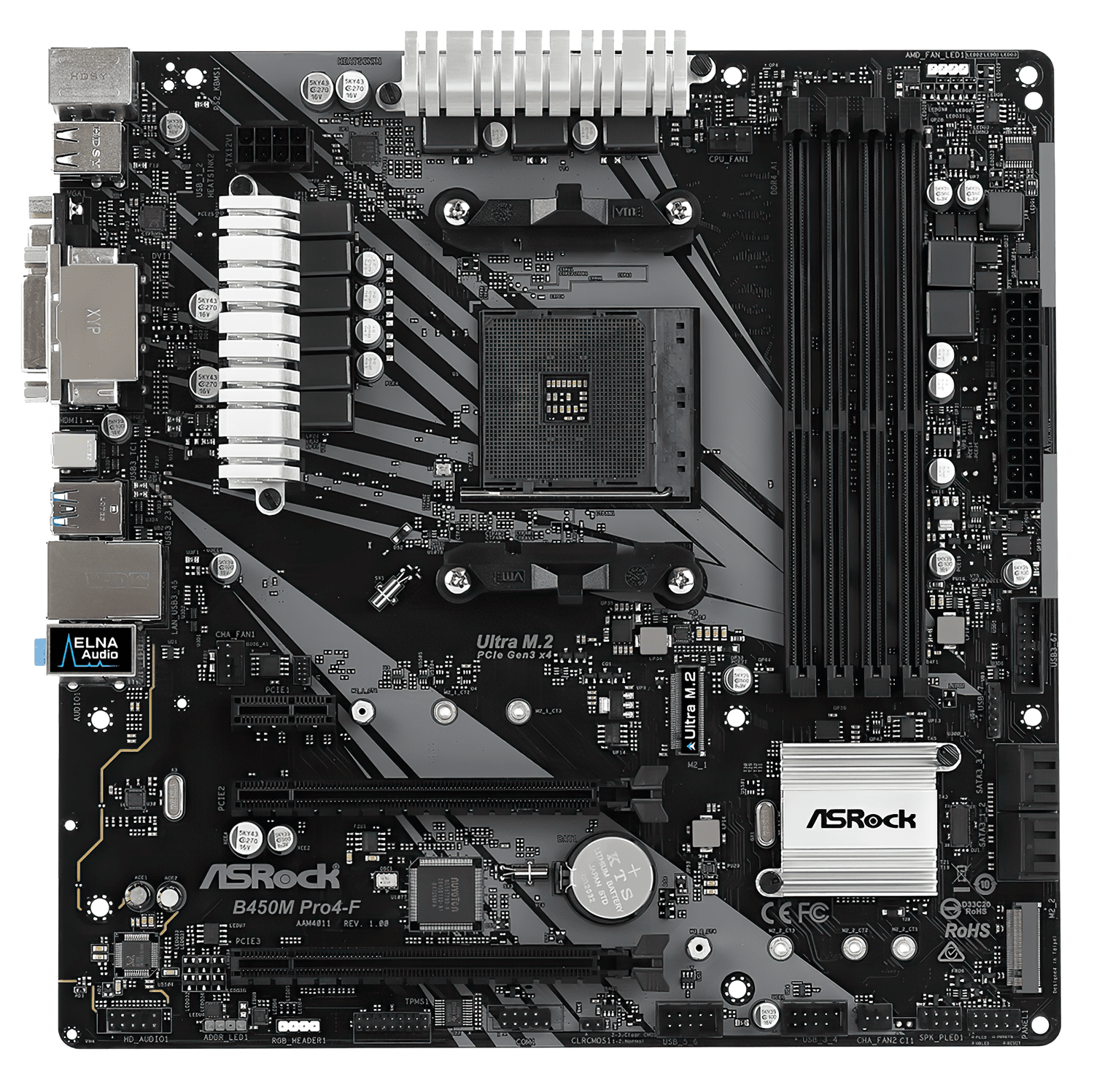 Asrock b450m pro4 f и asrock b450m pro4 в чем разница