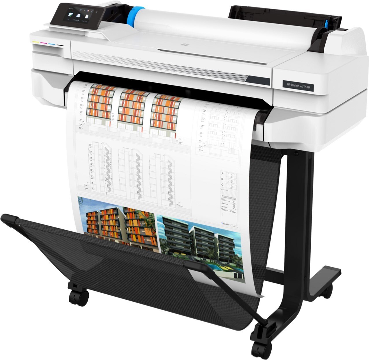 Hp designjet t520 не печатает большие файлы