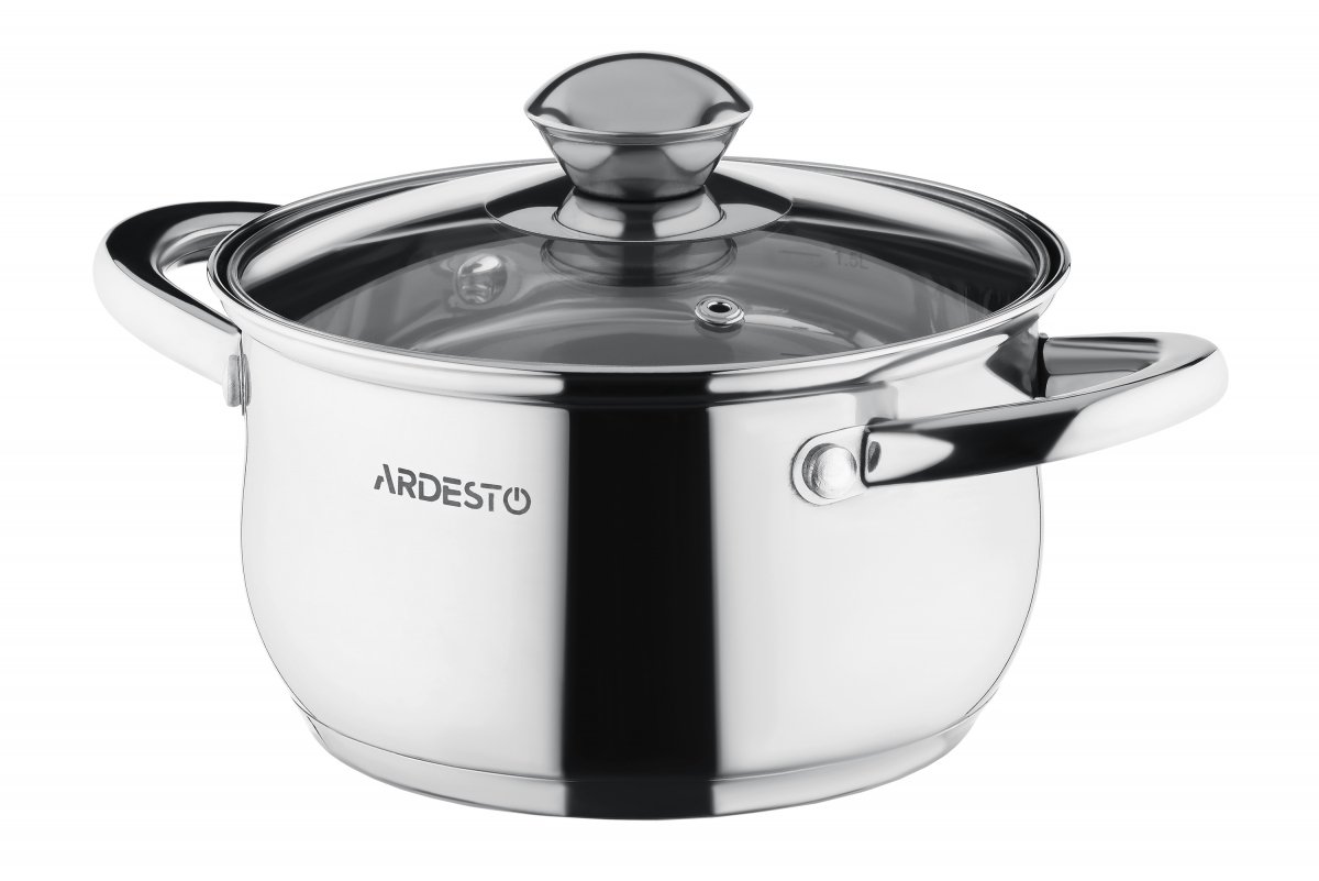 Набор посуды Ardesto Gemini Gourmet 8 предметов (AR1908PS) фото 
