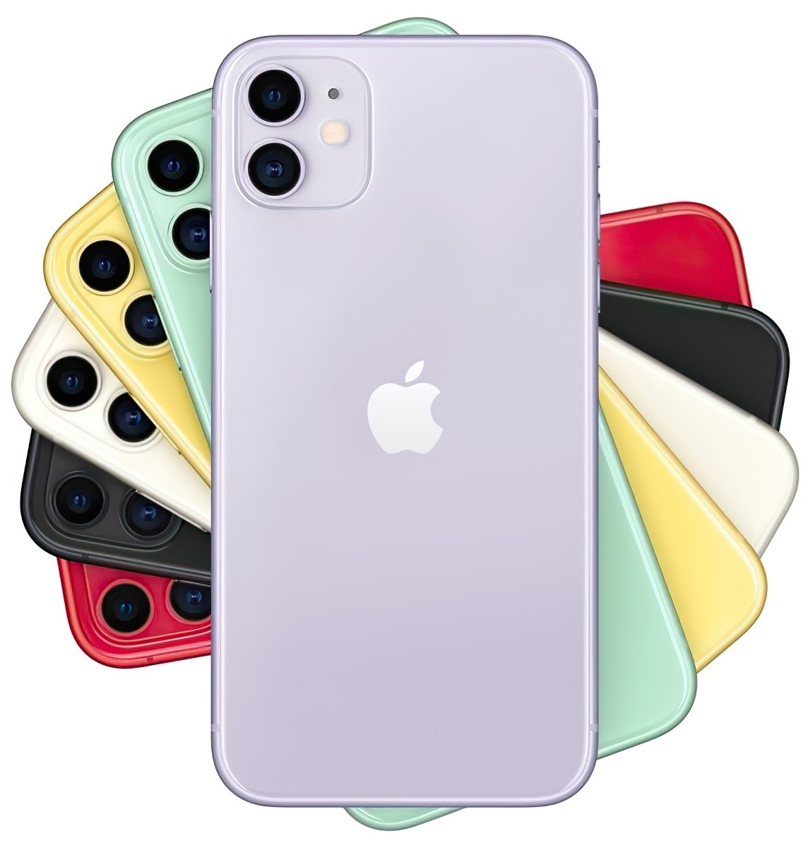 Смартфон Apple iPhone 11 64GB Purple (slim box) (MHDF3)фото