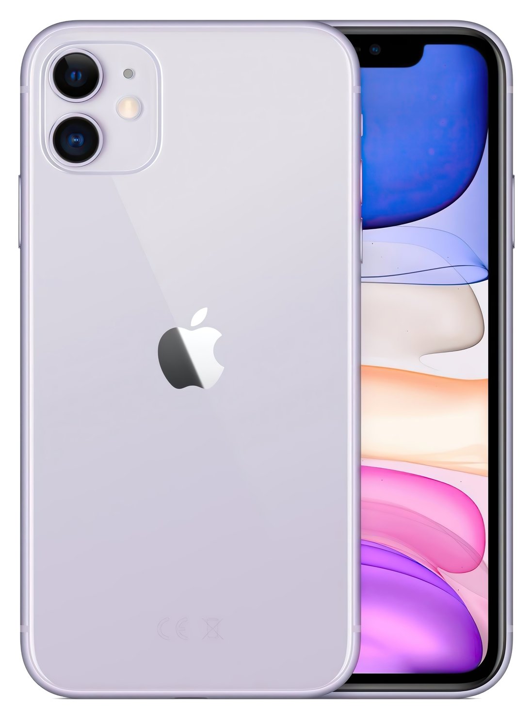 Смартфон Apple iPhone 11 64GB Purple (slim box) (MHDF3)фото