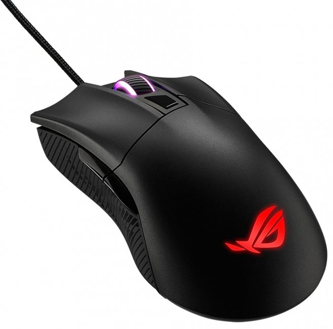 Ігрова миша Asus ROG Gladius II CORE USB Black (90MP01D0-B0UA00)фото