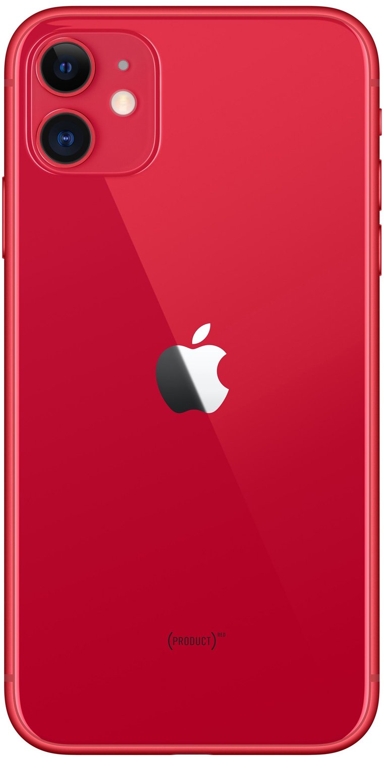 Смартфон Apple iPhone 11 128GB (PRODUCT)RED (slim box) (MHDK3) фото 