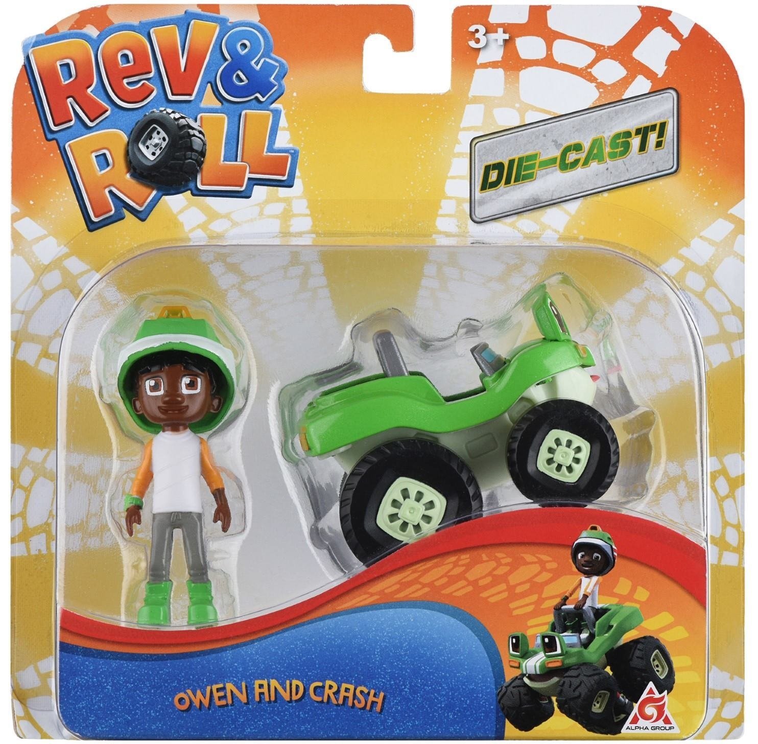Игровой набор Rev&Roll DieCast Owen & Crash (EU881041) – купить в Киеве ...