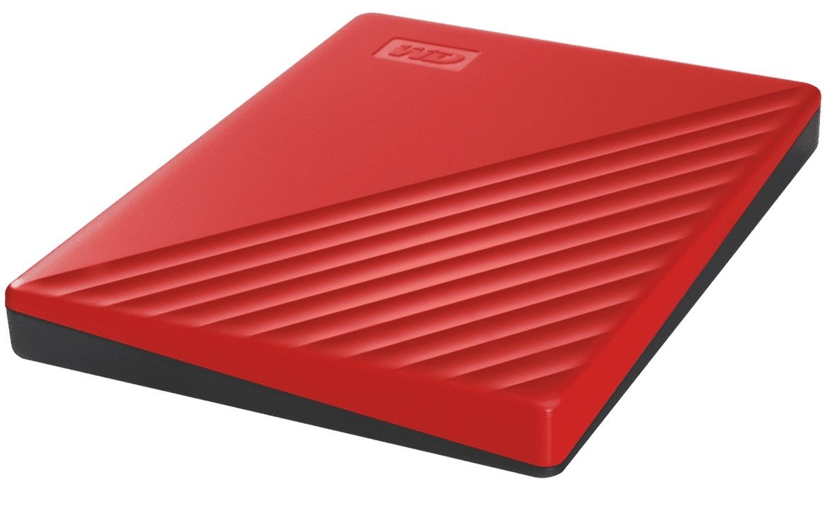  Жорсткий диск WD 2.5&quot; USB 3.2 Gen 1 4TB My Passport Red (WDBPKJ0040BRD-WESN) фото