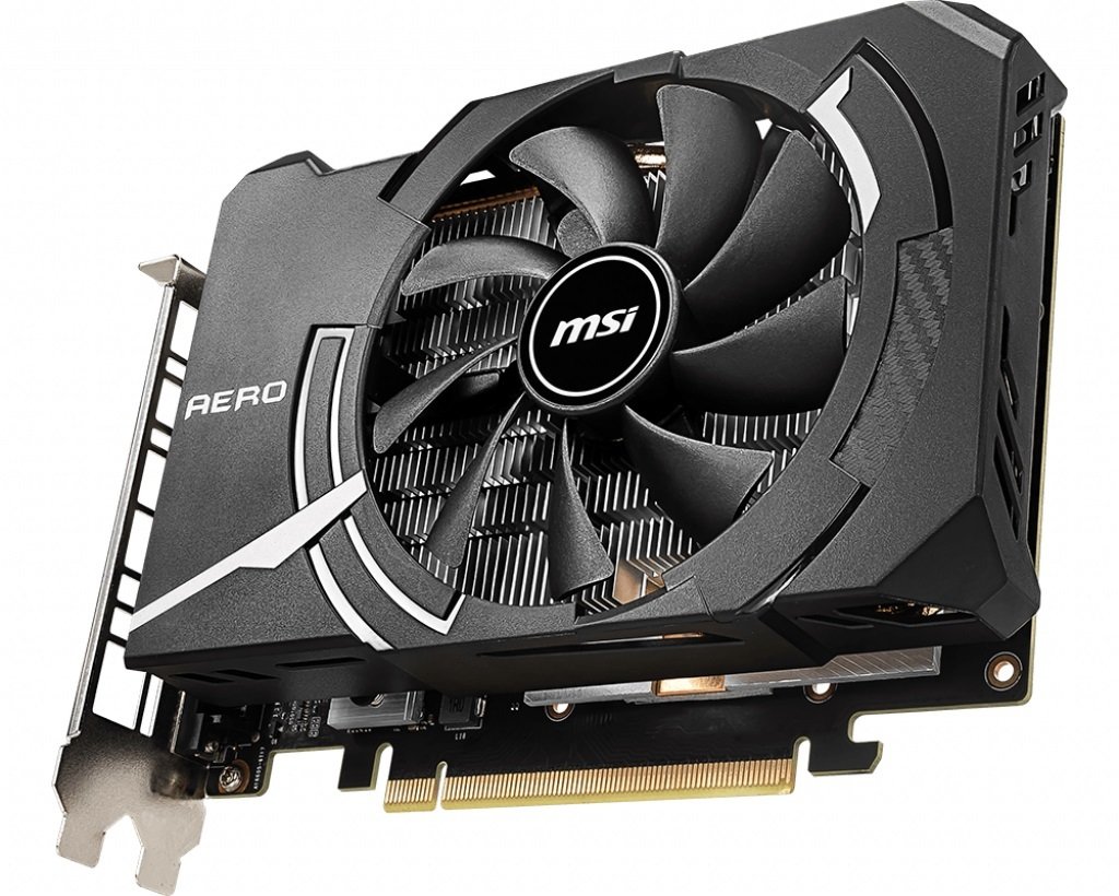 Видеокарта MSI GeForce GTX1660 6GB GDDR5 AERO ITX OC (GTX_1660_AEROITX ...