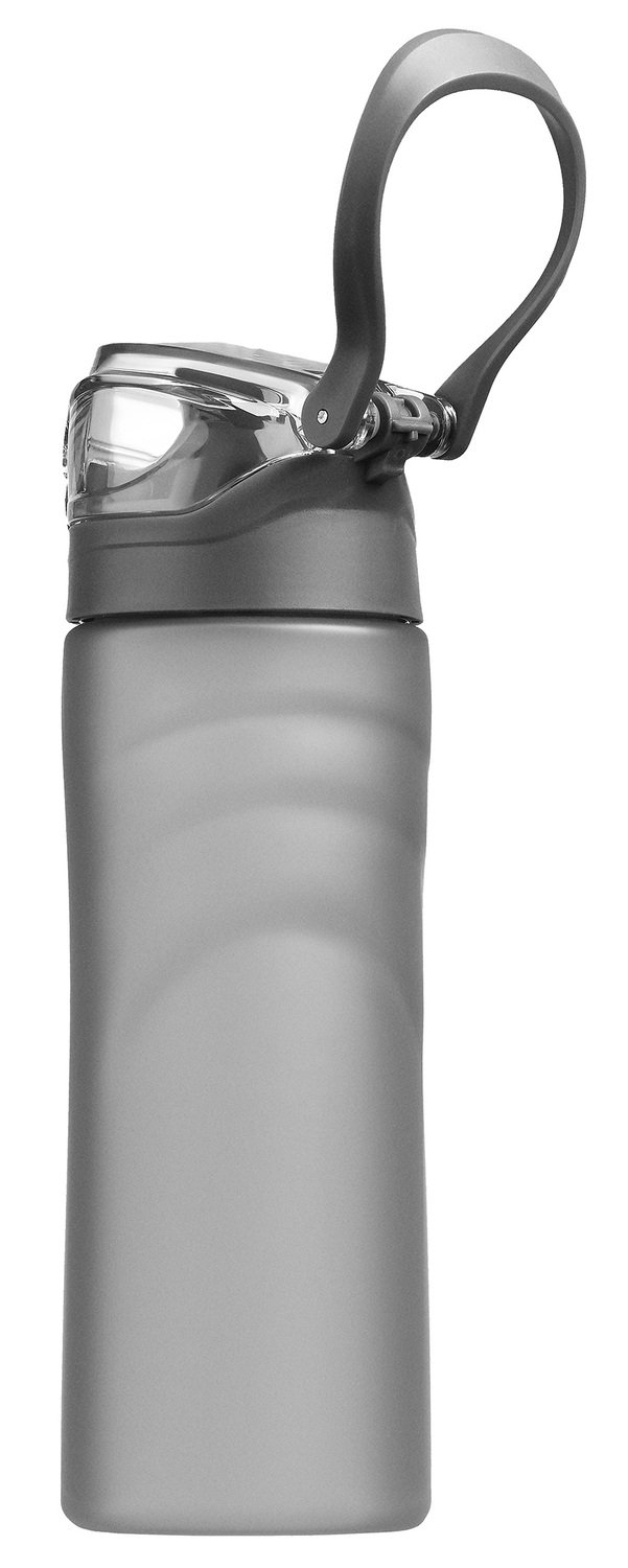 Пляшка для води Ardesto сіра 600 мл (AR2205PGY)фото