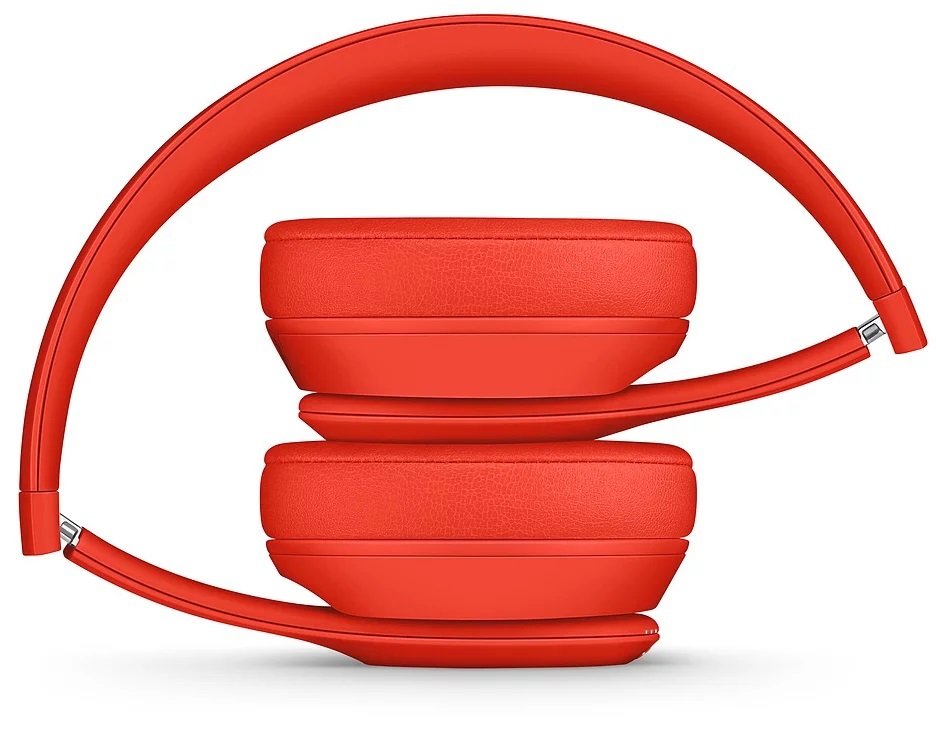 beats headphones wireless red