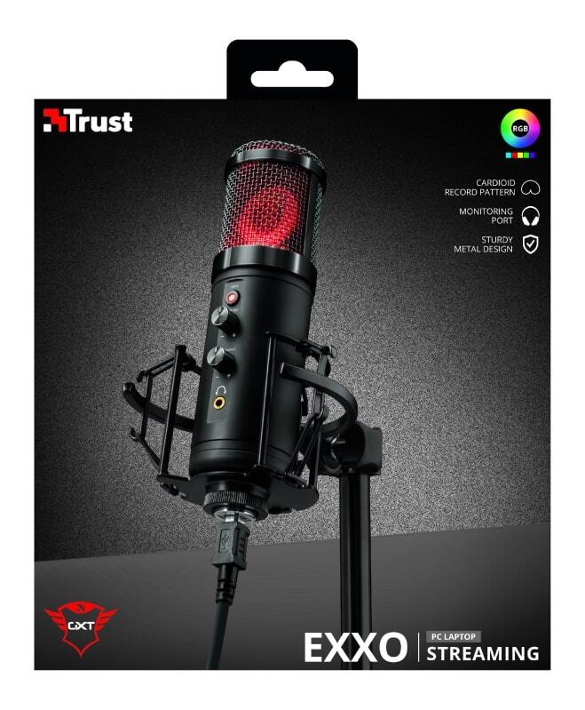 Мікрофон Trust GXT 256 Exxo USB Streaming Microphone фото