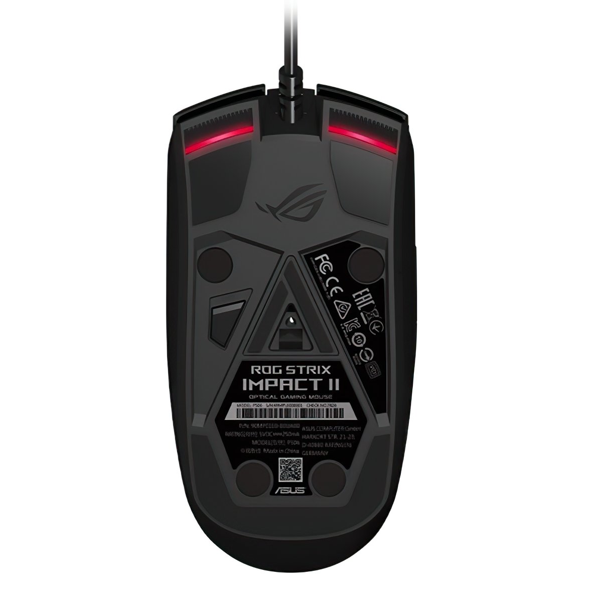 Ігрова миша Asus ROG Strix Impact II USB Black (90MP01E0-B0UA00)фото