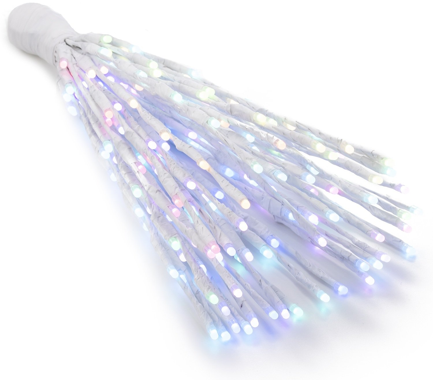  Smart LED Гірлянда Twinkly Spritzer RGB 200 (40х5), BT+WiFi, Gen II, IP44, кабель білий (TWB200STP-WEU) фото