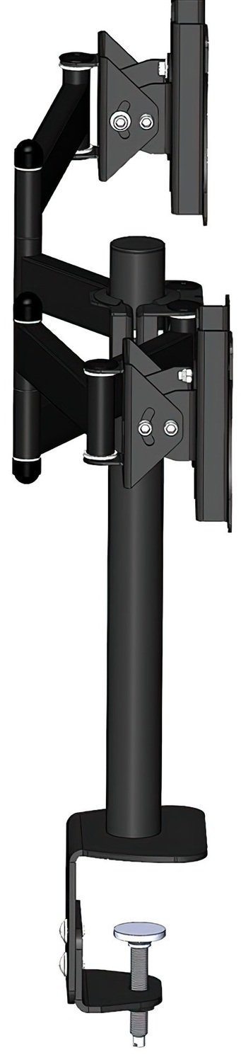 Настільний кронштейн KSL DM32T для двох моніторів 13–28фото