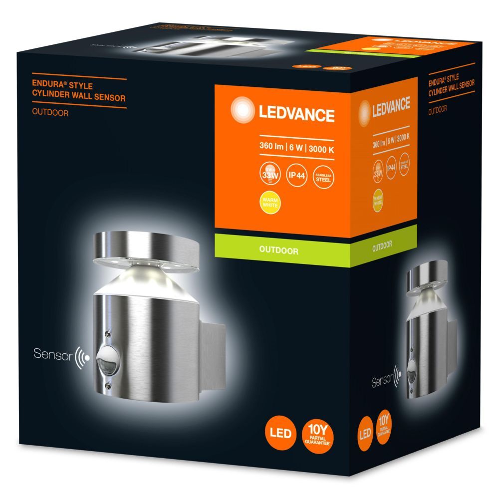 Светильник фасадный LED OSRAM ENDURA STYLE Cylinder Wall S 6W металл ...