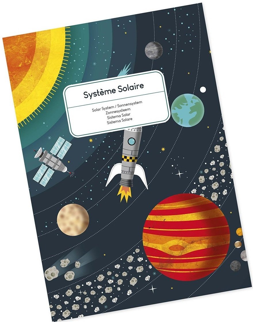Пазл обущающий Janod Солнечная система (J02678) фото 
