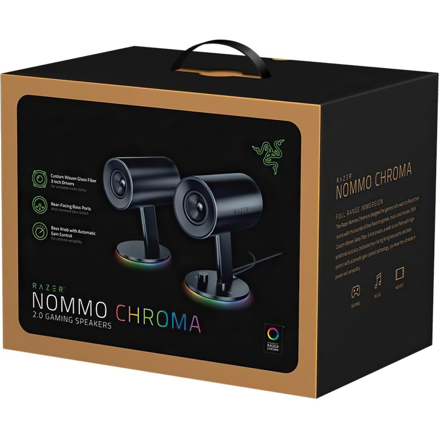 Акустическая система Razer Nommo Chroma (RZ05-02460100-R3G1) фото 