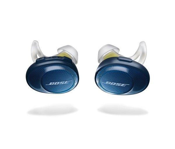 Наушники Bose SoundSport Free Wireless Headphones Blue / Yellow фото 