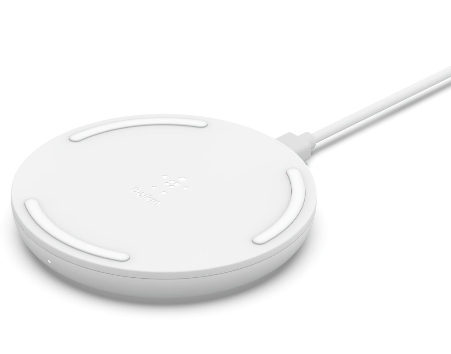  Бездротове зарядний пристрій Belkin Pad Wireless Charging Qi, 10W, white фото