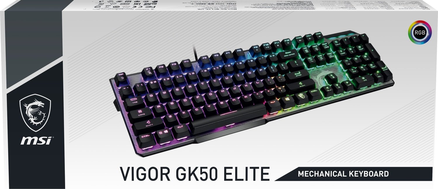 Msi vigor gk50 elite обзор