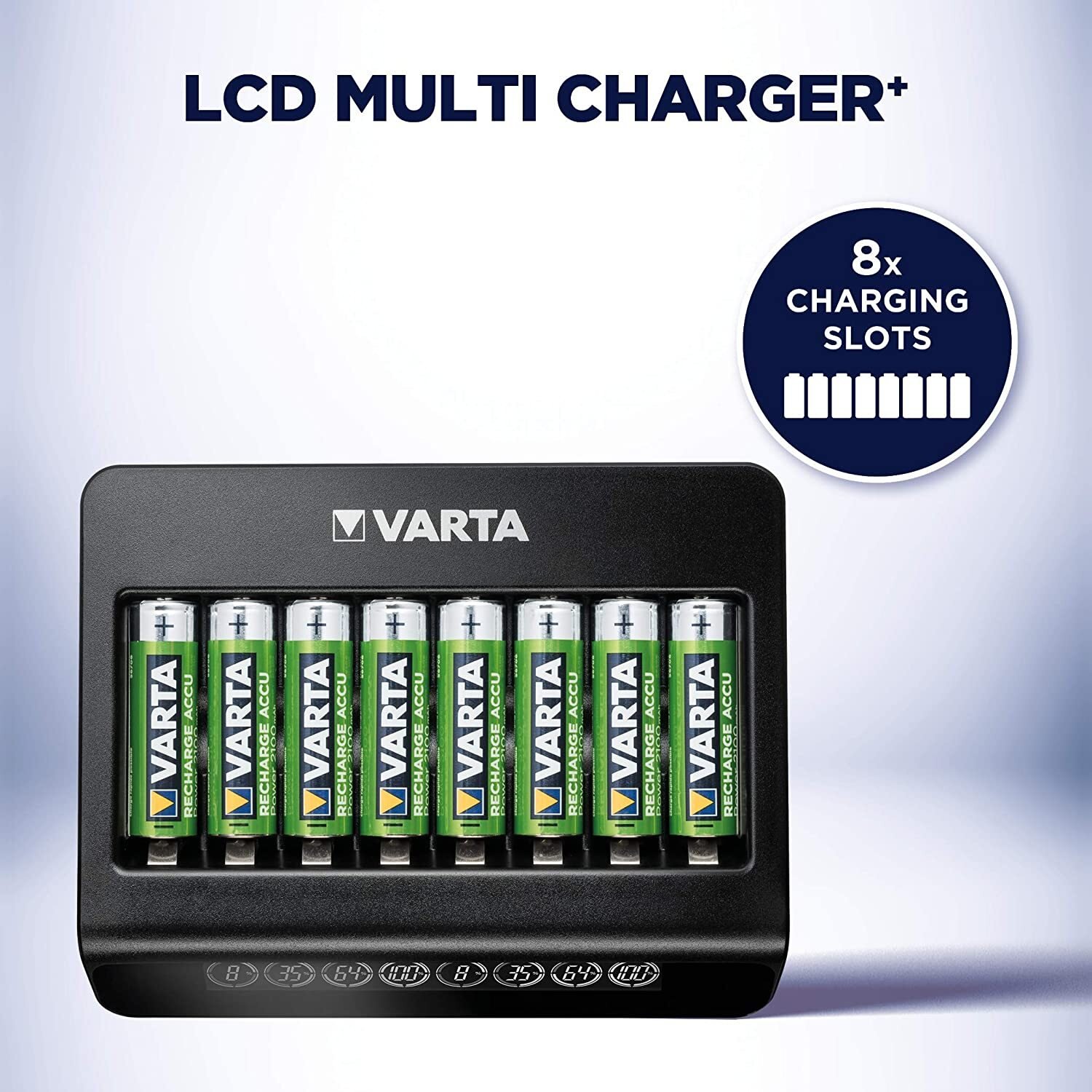 Зарядное устройство VARTA LCD Multi Charger PLUS, для АА/ААА ...