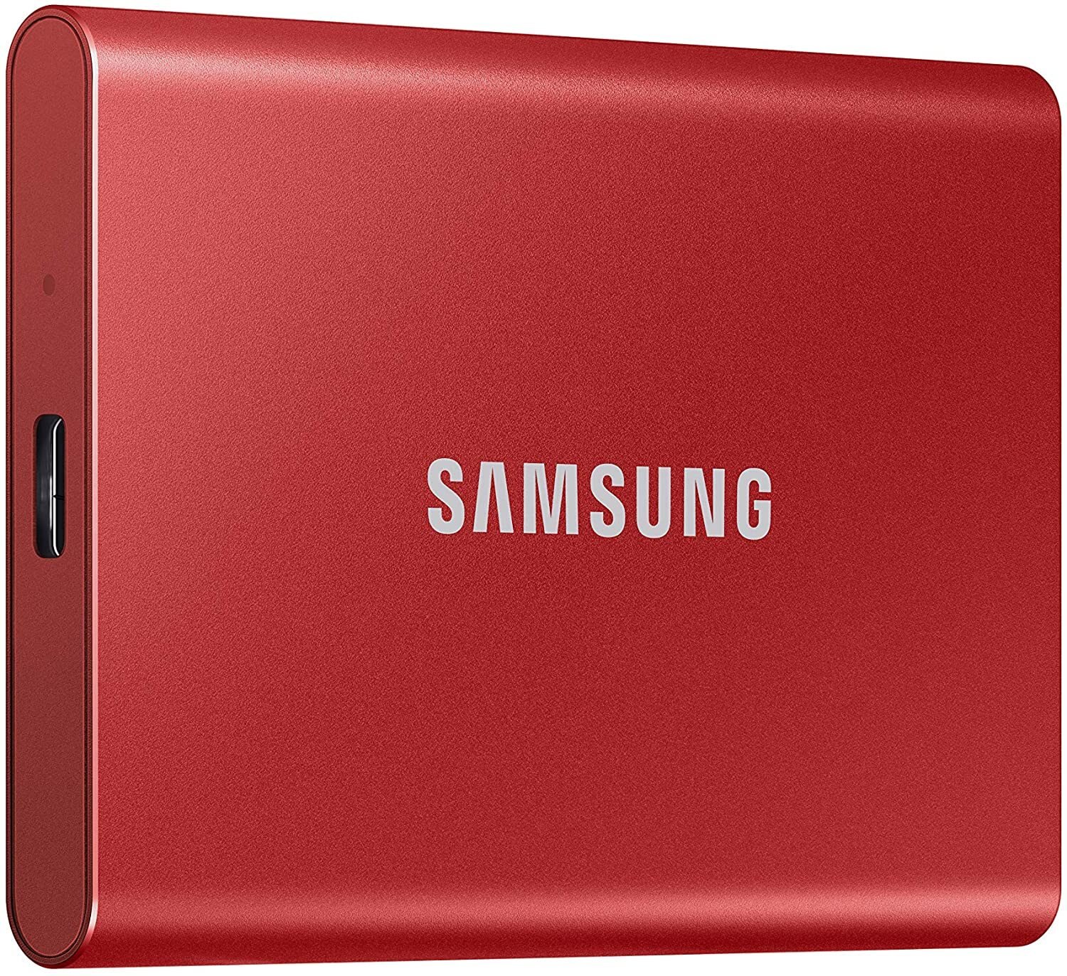 SSD накопитель SAMSUNG 500GB USB 3.2 Gen 2 T7 Red (MU-PC500R/WW) фото 