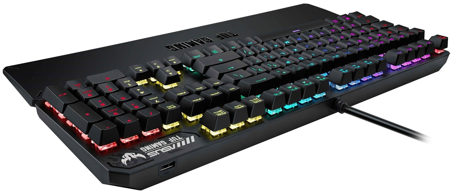 Игровая клавиатура ASUS TUF Gaming K3 Brown Ru (90MP01Q1-BKRA00) фото 