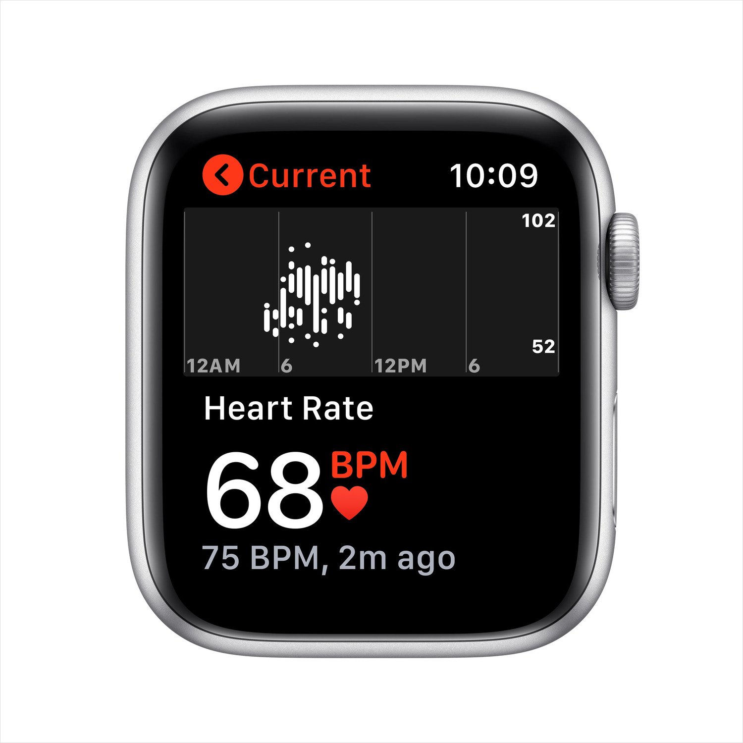 Смарт-часы Apple Watch Nike SE GPS 44mm Silver Aluminium Case with Pure Platinum/Black Nike Sport Band Regular фото 