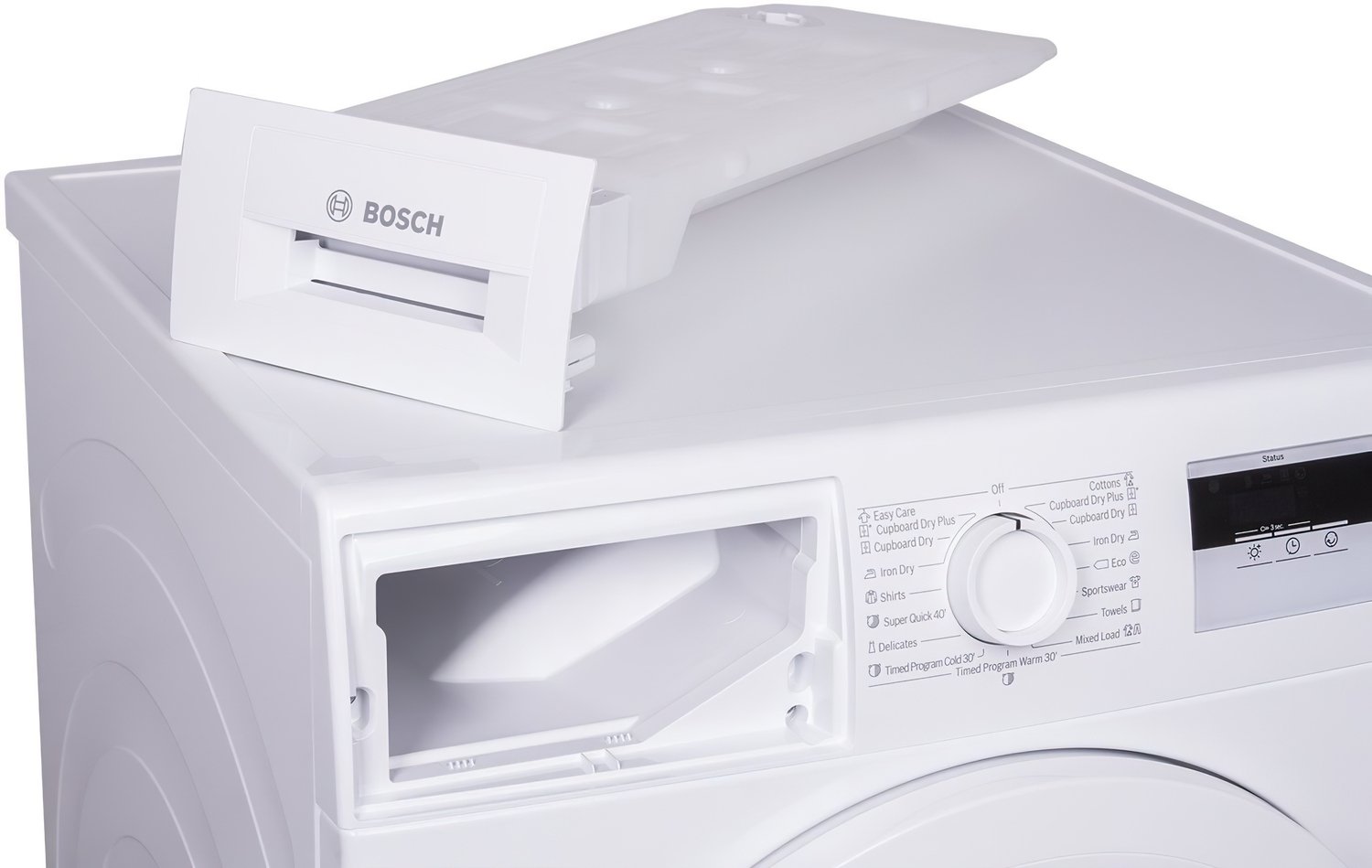 ≡ Сушарка для білизни Bosch WTH83001UA – купити в Києві | ціни і відгуки