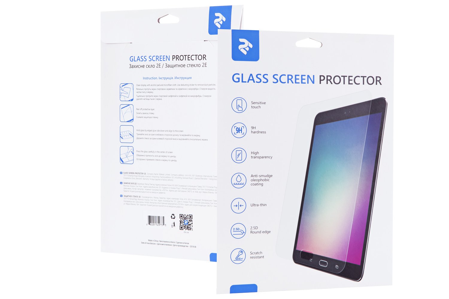 Стекло 2E для Galaxy Tab A7 (SM-T500 / T505) 2.5D Clear фото 