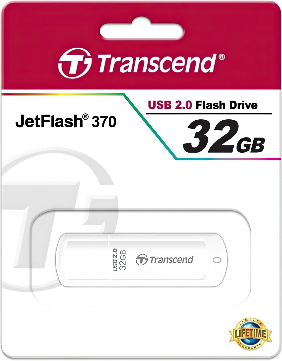 Накопитель USB 2.0 TRANSCEND JetFlash 370 32GB (TS32GJF370) фото 