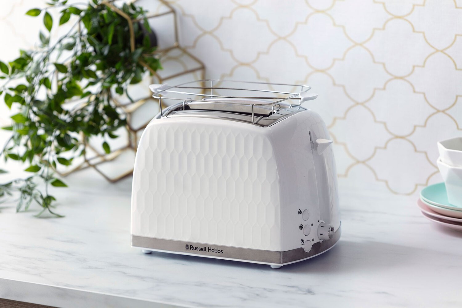 Russell Hobbs HoneyComb 26060-56 röster valge