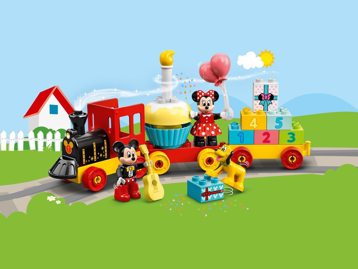 Mickey and minnie store duplo