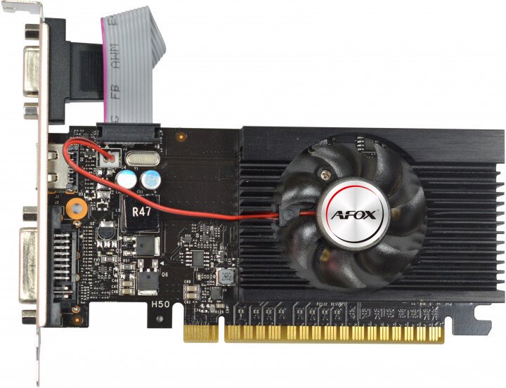 Видеокарта AFOX Geforce GT710 2GB DDR3 (AF710-2048D3L5-V3) фото 