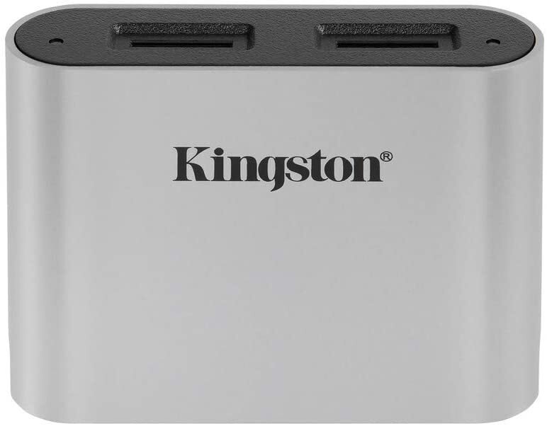 Кардрідер Kingston Workflow Dual-Slot microSDHC/SDXC UHS-II Card Reader (WFS-SDC)фото