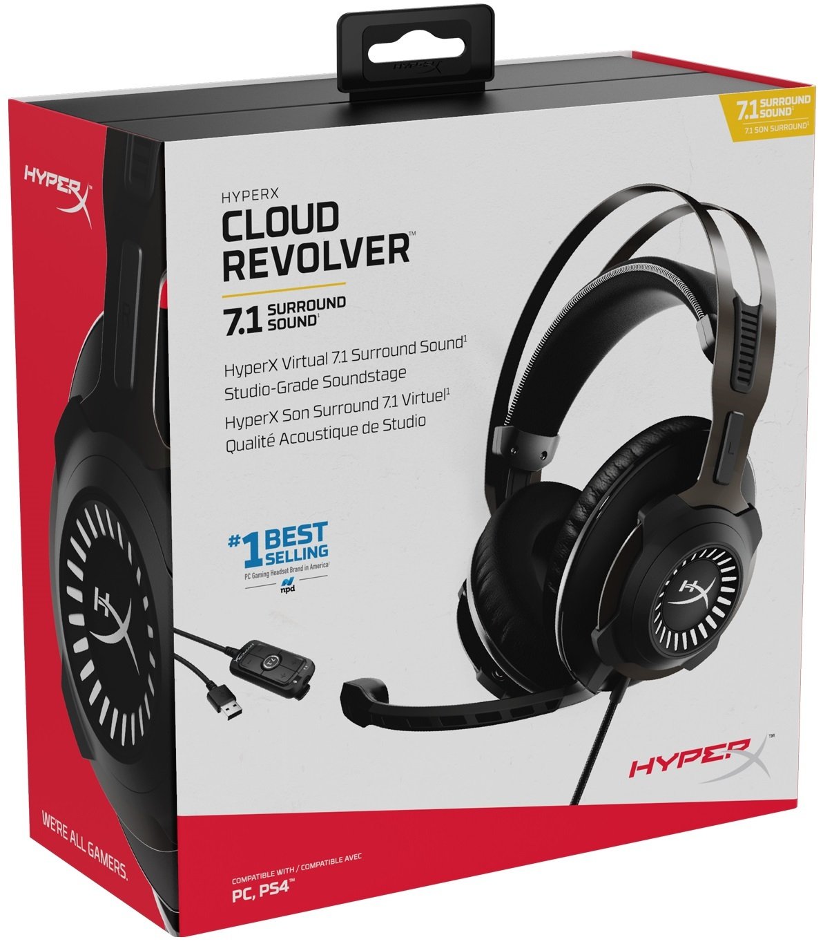 Игровая гарнитура HyperX Cloud Revolver 7.1 (HHSR1-AH-GM/G