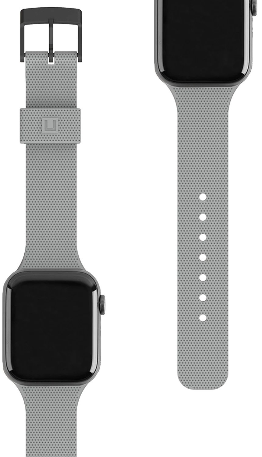 Ремешок UAG для Apple Watch 44/42 Dot Silicone Grey фото 