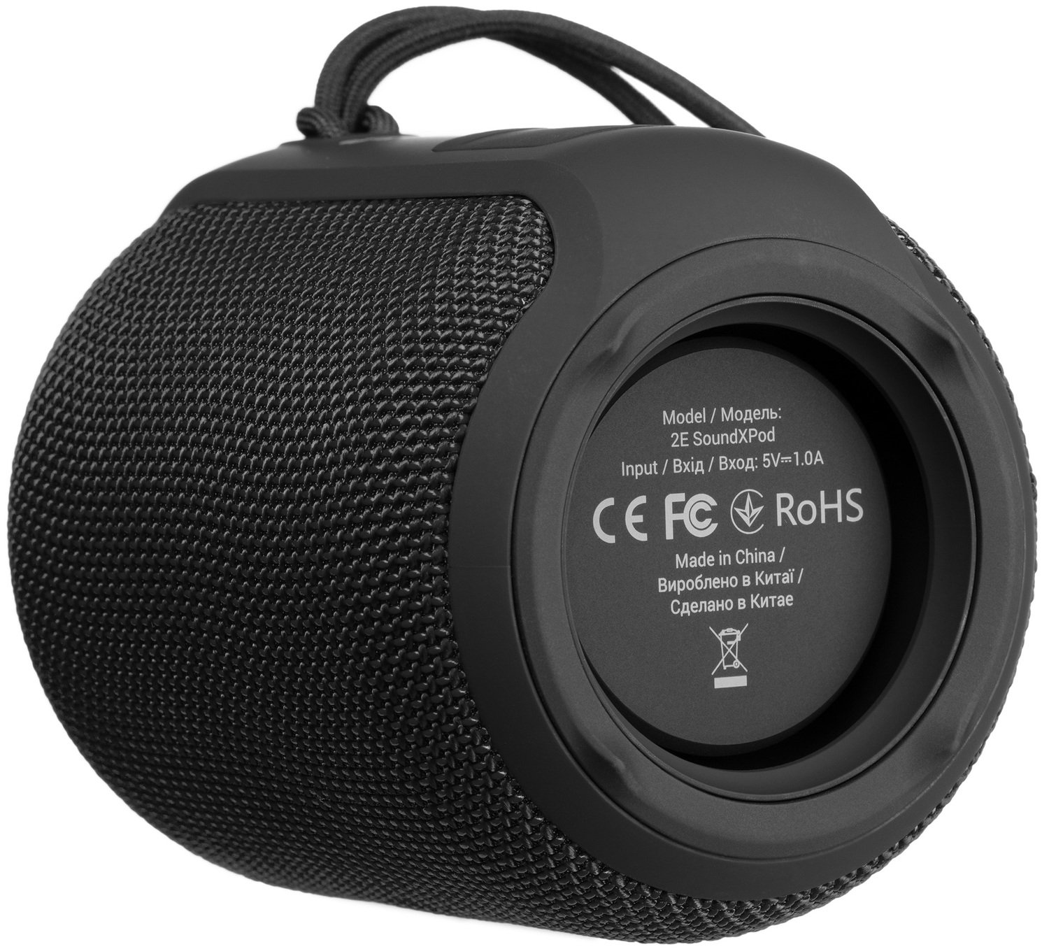 Портативна акустика 2E SoundXPod TWS MP3 Wireless Waterproof Blackфото