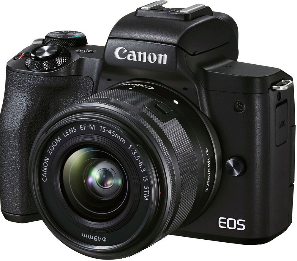 Фотоаппарат CANON EOS M50 Mark II + 15-45 мм f/3.5-6.3 IS STM + SB130 + 16GB SD(4728C058) фото 