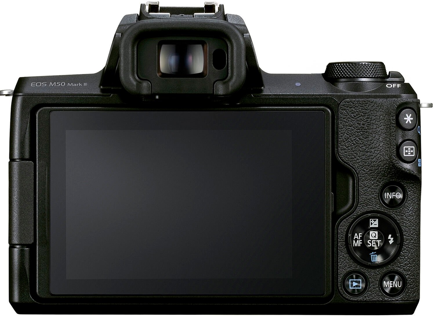 Фотоаппарат CANON EOS M50 Mark II + 15-45 мм f/3.5-6.3 IS STM + 55-200 мм f/4.5-6.3 IS STM Black(4728C041) фото 
