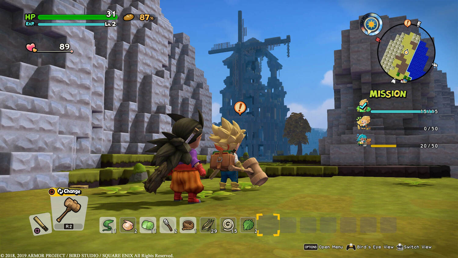 Игра Dragon Quest Builders 2 Standard Edition (PS4, Английский язык) фото 
