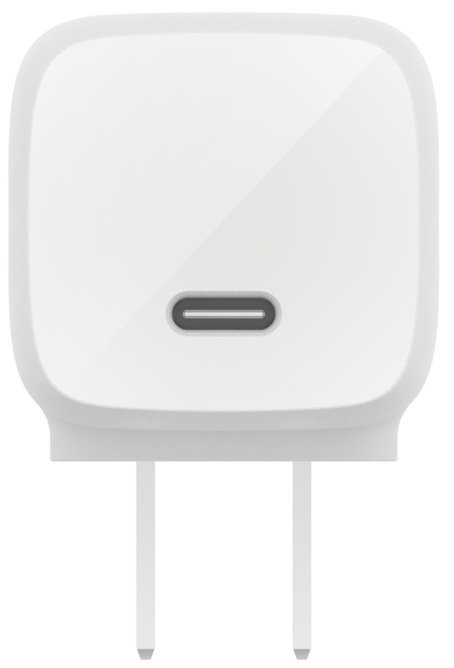 Мережевий зарядний пристрій Belkin Home Charger 60W GAN USB-С White (WCH002VFWH)фото