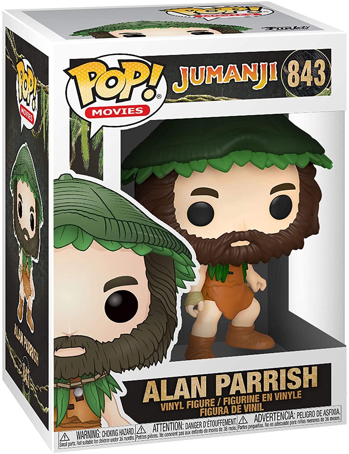 Коллекционная фигурка Funko POP! Vinyl: Jumanji: Alan Parrish W/Knife ...