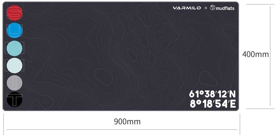Игровая поверхность Varmilo Summit Desk Mat XL (ZDB029-01) фото 