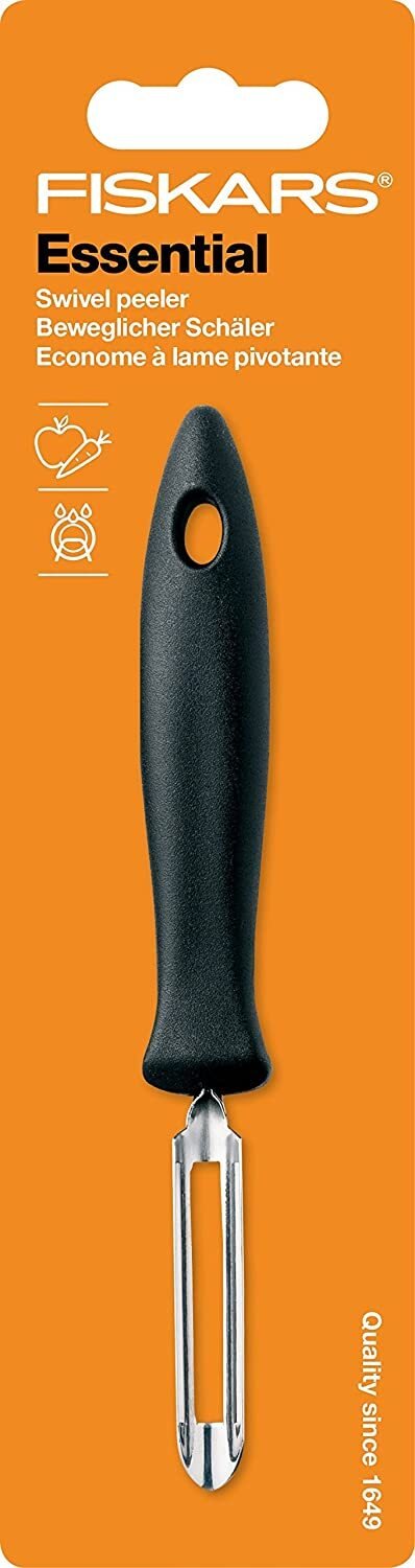 Нож для чистки овощей с подвижным лезвием Fiskars Essential 6 см (1023787) фото 